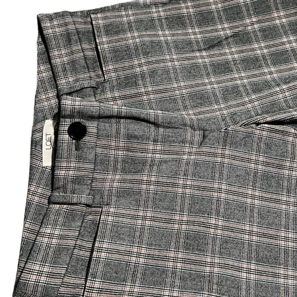 LOFT Skinny Plaid Pant - Picture 3 of 11